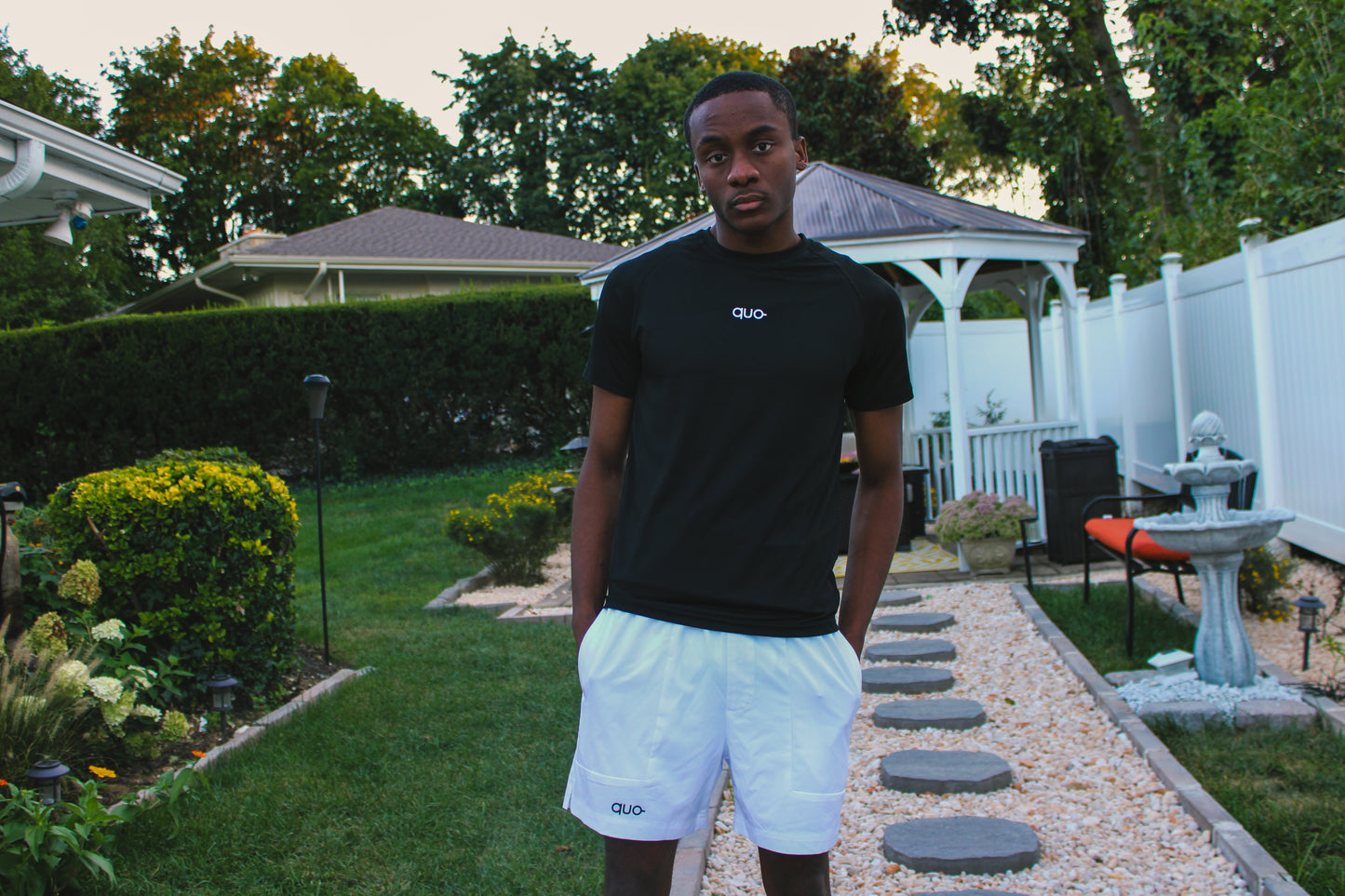 The Status Quo Advent 5” Athletic Shorts - Nova White