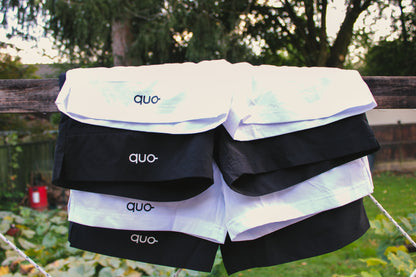 The Status Quo Advent 5” Athletic Shorts - Nova White